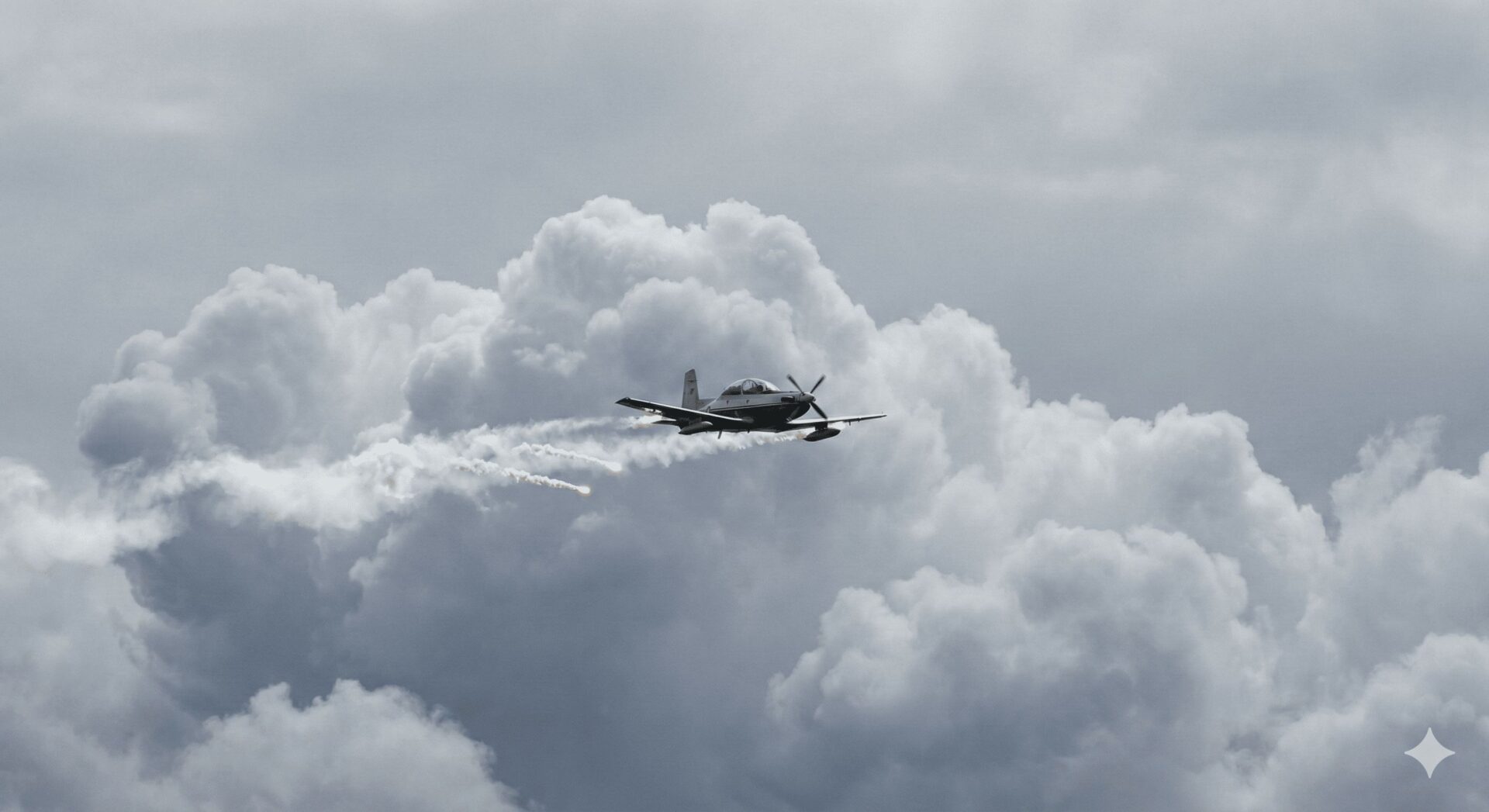 UAE National Center of Meteorology (NCM) cloud seeding aircraft in Abu Dhabi.