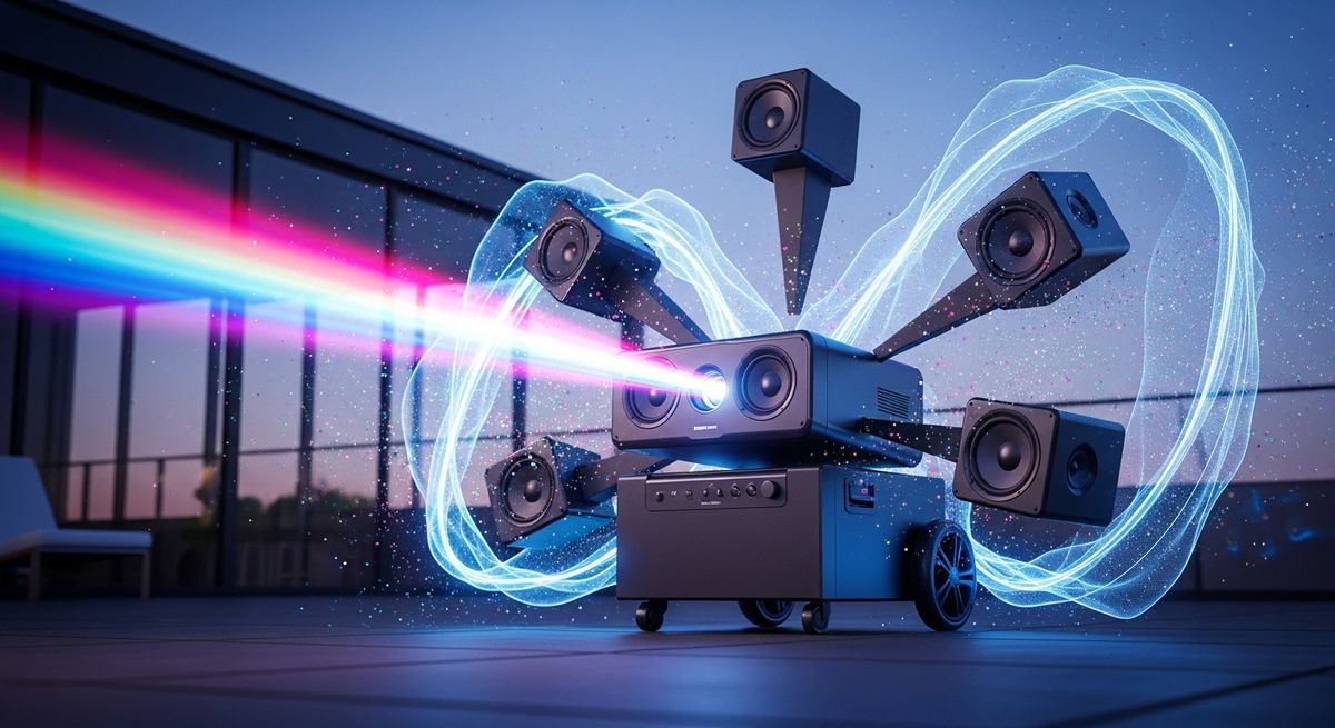 പോർട്ടബിൾ ഹോം തിയേറ്റർ