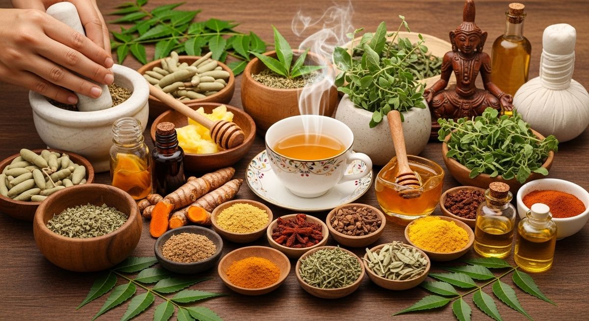 ആയുർവേദ ചികിത്സാ രീതികളും സമീപനങ്ങളും