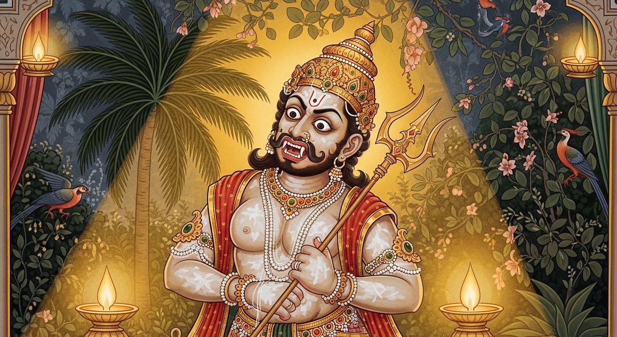 വേട്ടക്കാരനായി മാറിയ ഭക്തന്‍