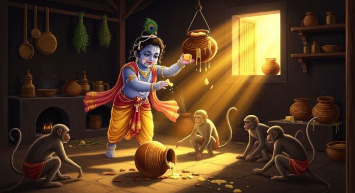 ശ്രീകൃഷ്ണന്റെ വെണ്ണകവർച്ച